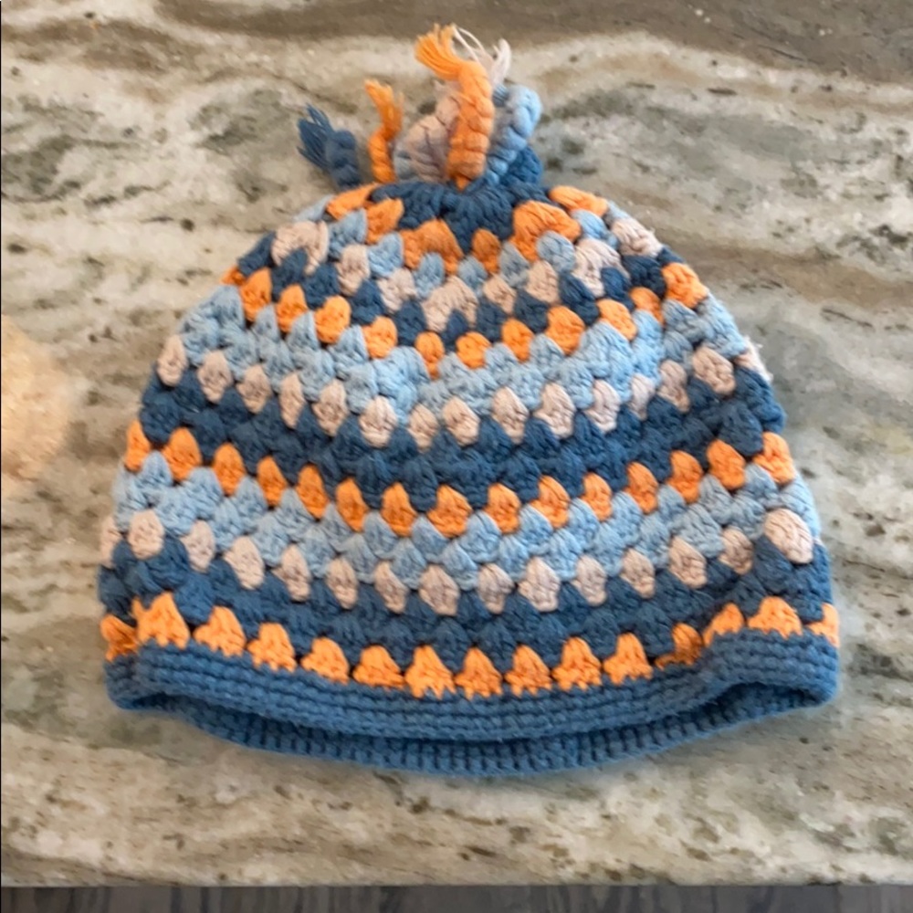 6-12 month boys knit hat